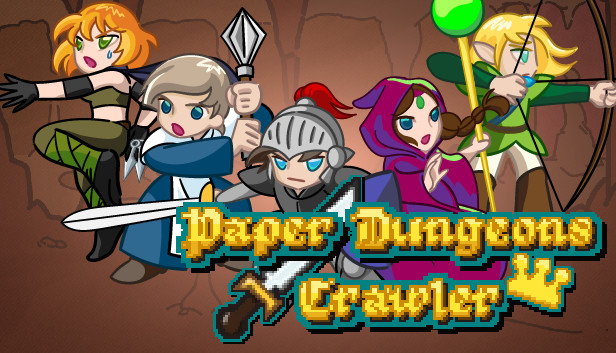 Paper Dungeons Crawler Steam capsule image