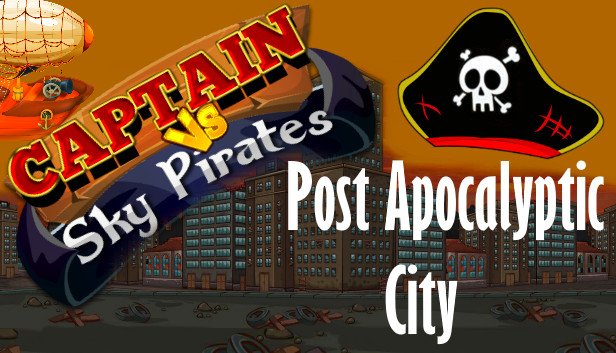 Captain vs Sky Pirates - Post Apocalyptic City Steam capsule image