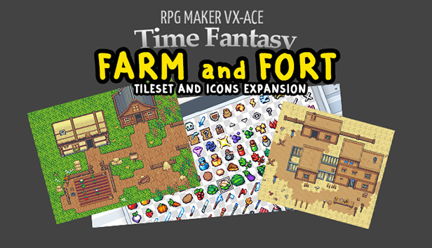 RPG Maker VX Ace - Time Fantasy: Farm and Fort Steam capsule image