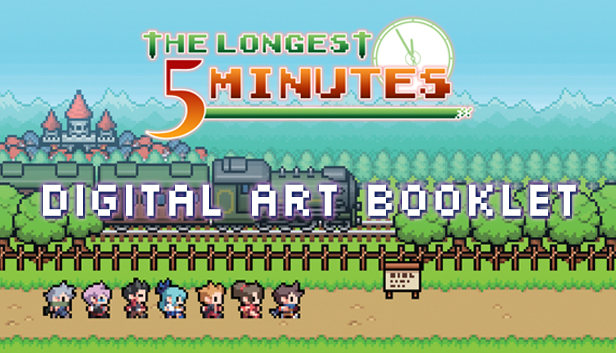 The Longest Five Minutes - Digital Art Booklet Steam capsule image