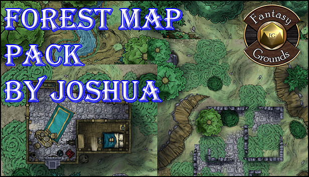 Fantasy Grounds - Forest Map Pack by Joshua (Map Pack) Steam capsule image