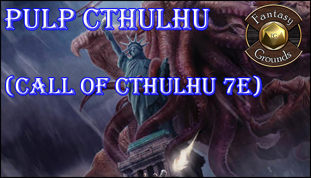 Fantasy Grounds - Pulp Cthulhu (CoC7E) Steam capsule image