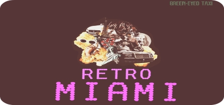 Retro Miami header