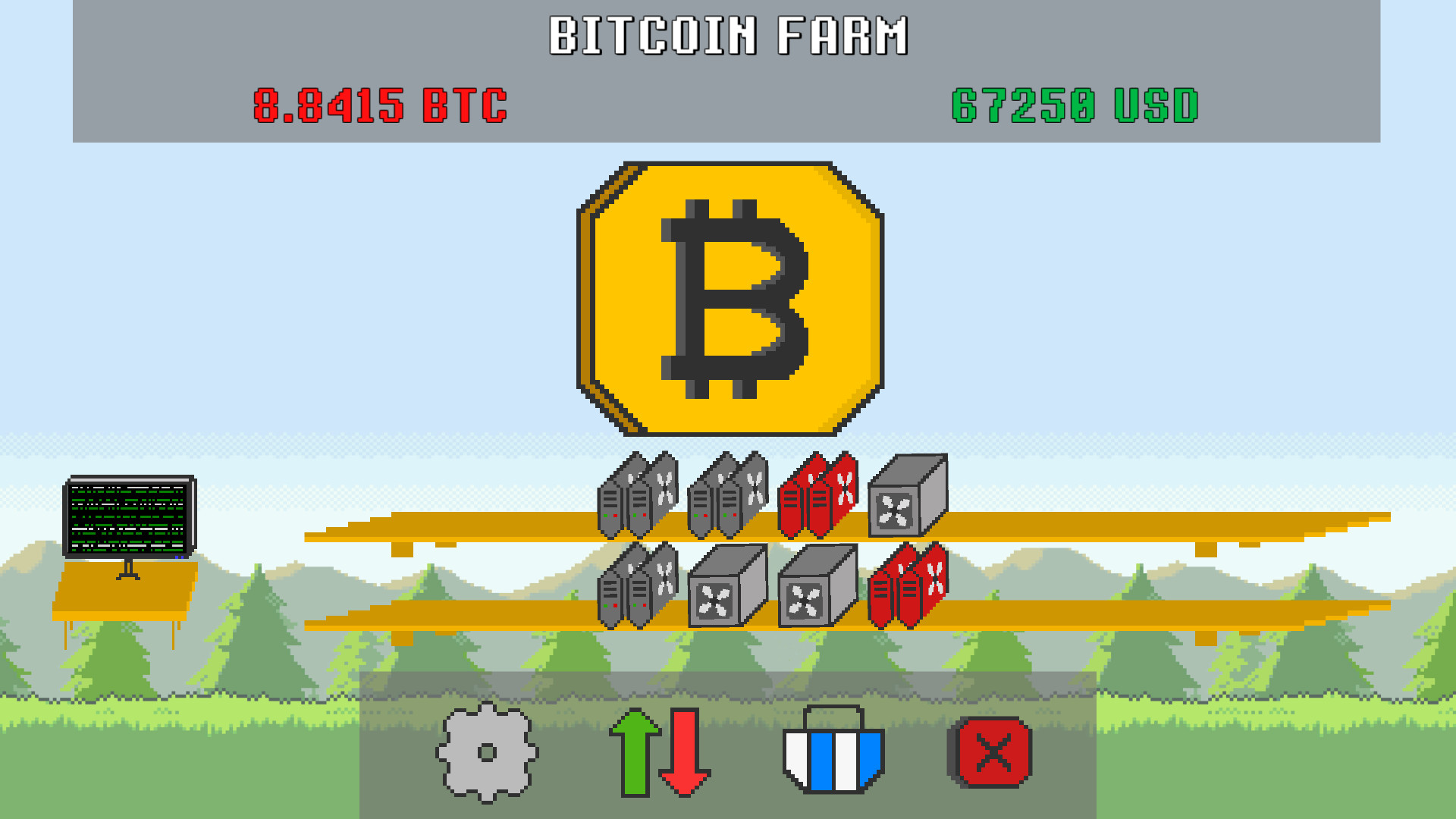 Bitcoin Farm on Steam