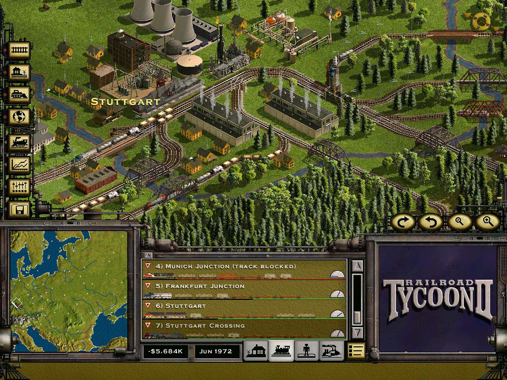 Aprenda em Transport Tycoon (PC) como se tornar um magnata do