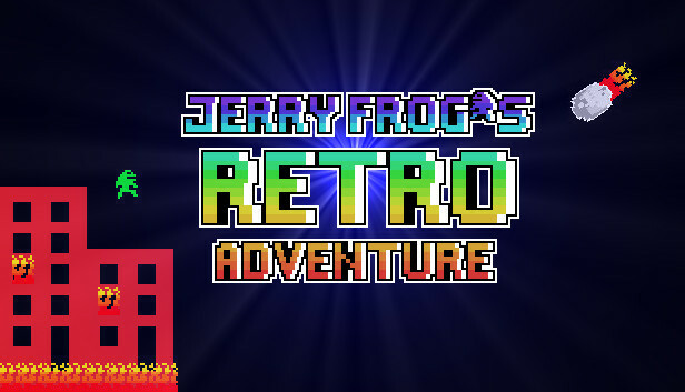 Jerry Frog's Retro Arcade Steam capsule image