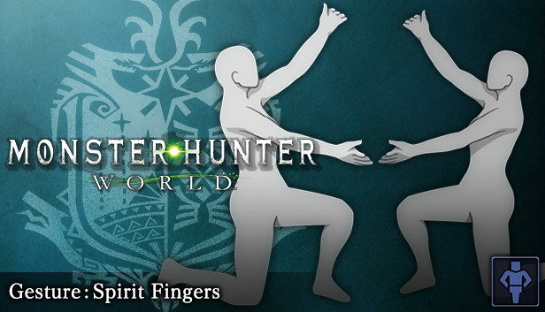 Monster Hunter: World - Gesture: Spirit Fingers Steam capsule image