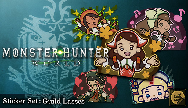 Monster Hunter: World - Sticker Set: Guild Lasses Steam capsule image