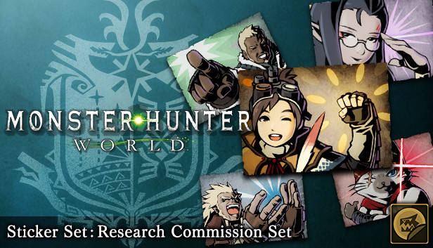Monster Hunter: World - Sticker Set: Research Commission Set Steam capsule image