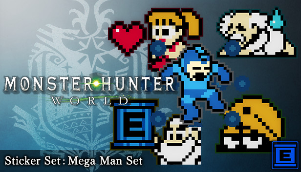 Monster Hunter: World - Sticker Set: Mega Man Set Steam capsule image