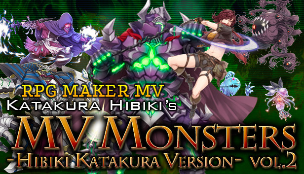 RPG Maker MV - MV Monsters HIBIKI KATAKURA ver Vol.2 Steam capsule image