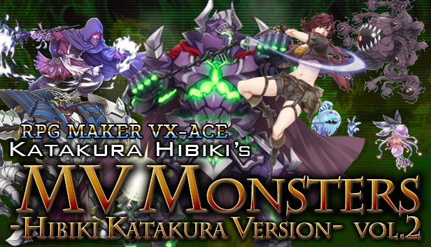 RPG Maker VX Ace - MV Monsters HIBIKI KATAKURA ver Vol.2 Steam capsule image