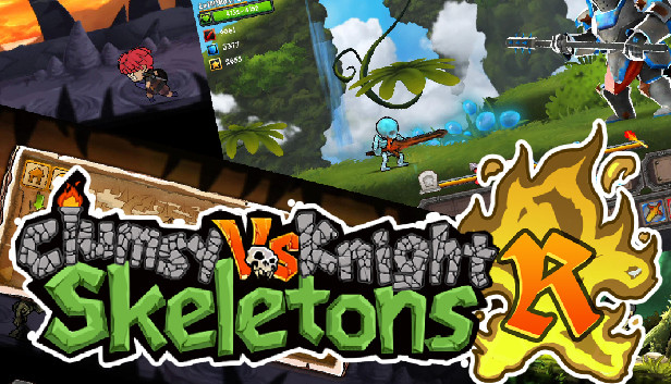 Clumsy Knight Vs. Skeleton Remastered Steam capsule image