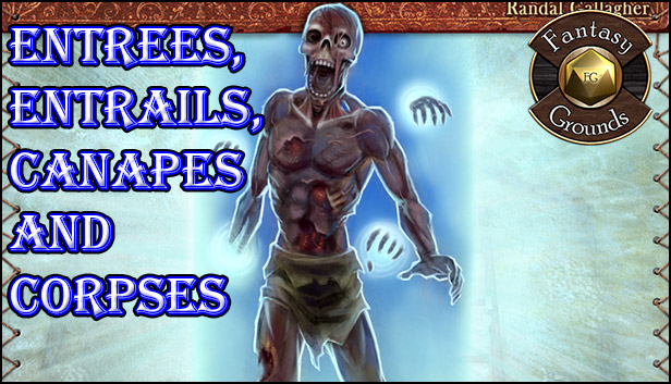 Fantasy Grounds - Entrees, Entrails, Canapes and Corpses (5E) Steam capsule image