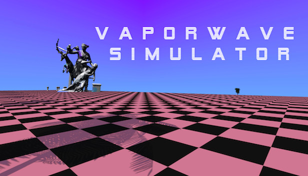 Vaporwave Simulator Steam capsule image
