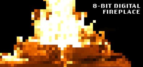 8 Bit Christmas Fireplace header image