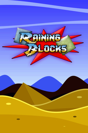 Raining blocks cover art