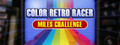 FIRST STEAM GAME VHS - COLOR RETRO RACER : MILES CHALLENGE
