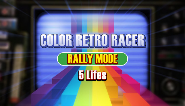 COLOR RETRO RACER : RALLY MODE *5 Lifes* Steam capsule image
