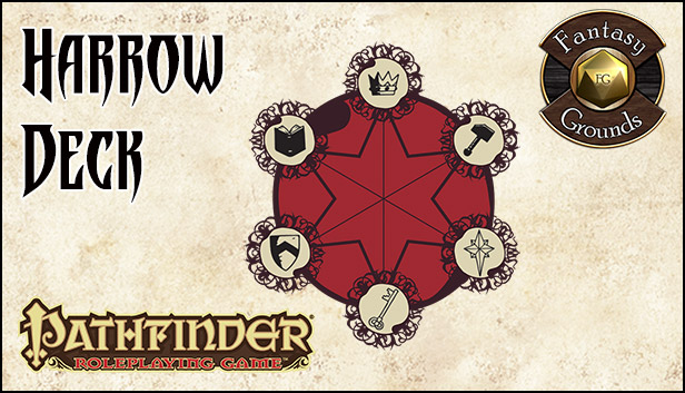 Fantasy Grounds - Pathfinder RPG - Harrow Deck (PFRPG) Steam capsule image