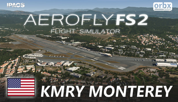 Aerofly FS 2 - Orbx - Monterey Regional Airport Steam capsule image