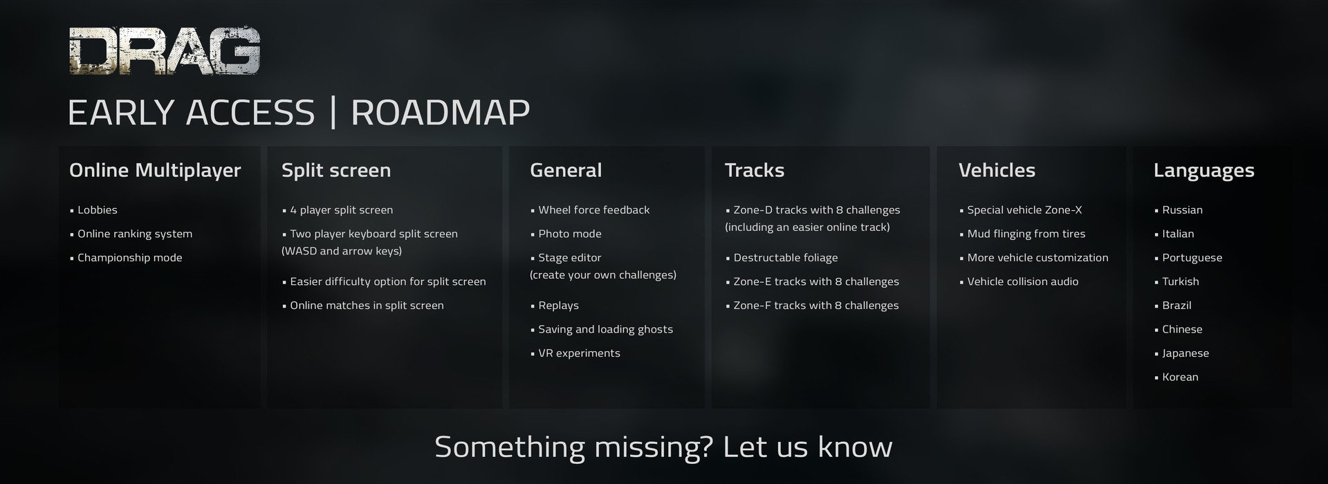 DRAG Outer Zones on Steam