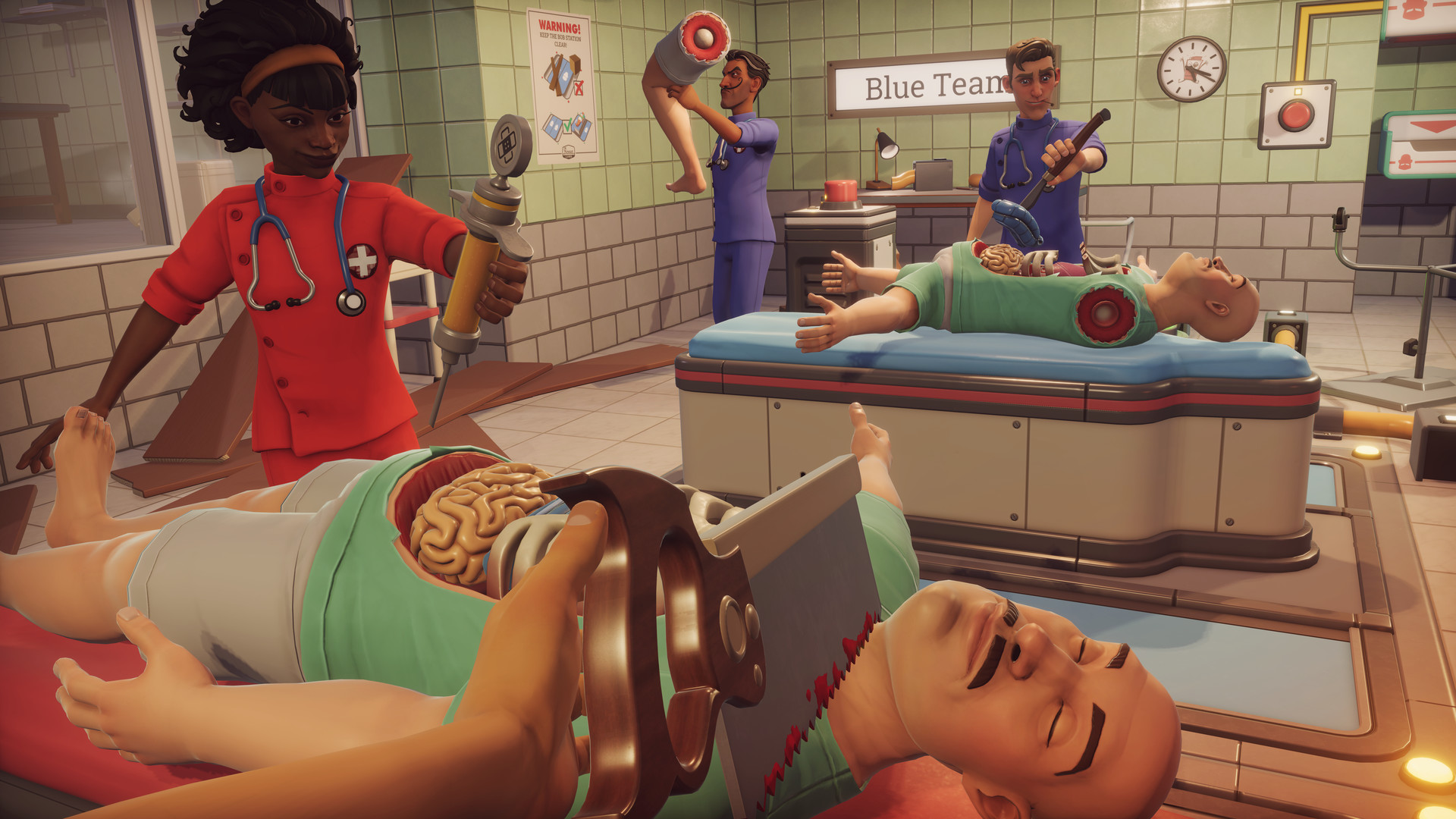 SURGEON SIMULATOR 2  JOGO COOP PARA ATÉ 4 PESSOAS PT-BR 