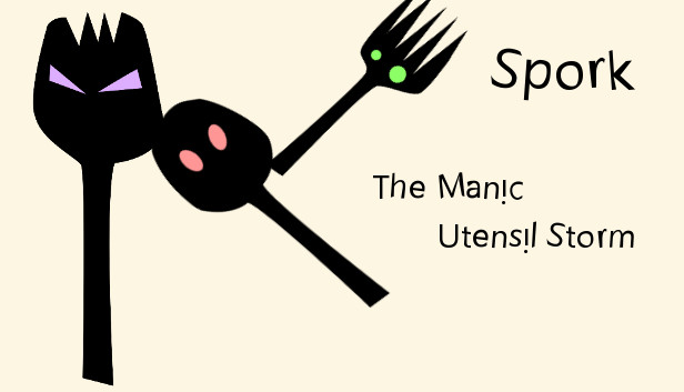 Spork: The Manic Utensil Storm Steam capsule image