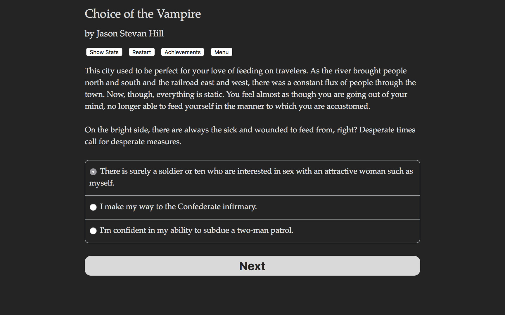 Choice of the Vampire: Um antigo modo de jogar RPG - Arkade