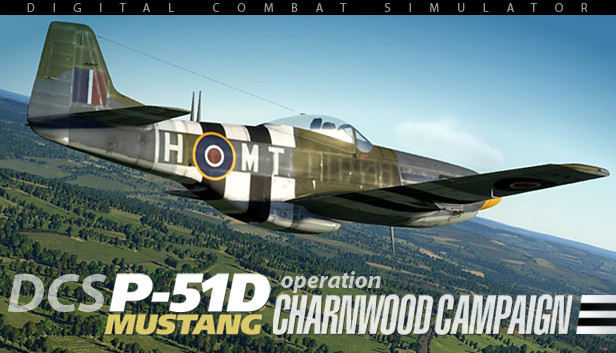 DCS: P-51D Mustang - Operation Charnwood Campaign Steam capsule image