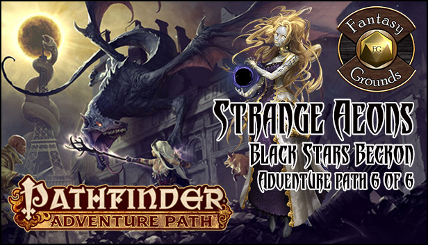Fantasy Grounds - Pathfinder RPG - Strange Aeons AP 6: Black Stars Beckon (PFRPG) Steam capsule image