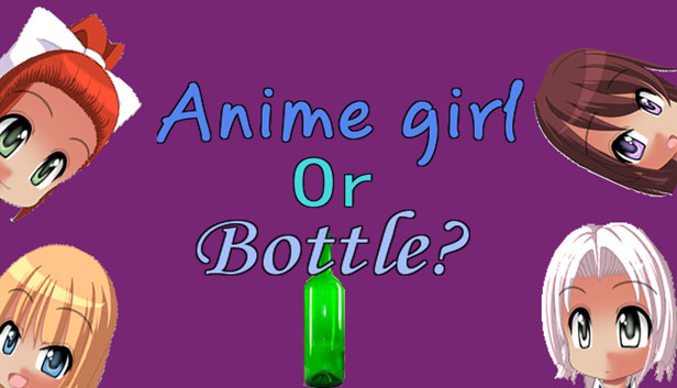 Anime girl Or Bottle? Steam capsule image