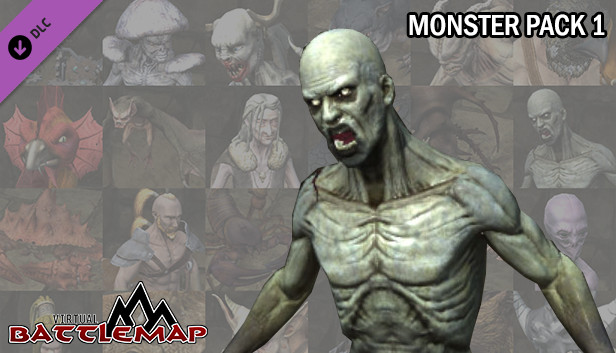 Virtual Battlemap DLC - Monster Pack 1 Steam capsule image