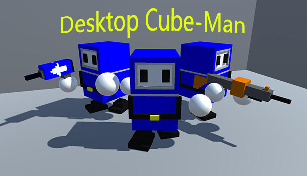 Desktop Cube-Man