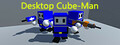 Desktop Cube-Man