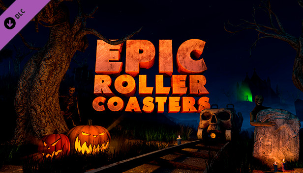 Epic Roller Coasters — Halloween Steam capsule image