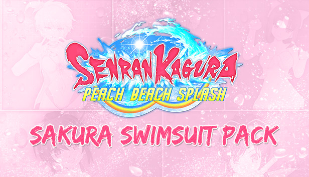 SENRAN KAGURA Peach Beach Splash - Sakura Swimsuit Pack Steam capsule image