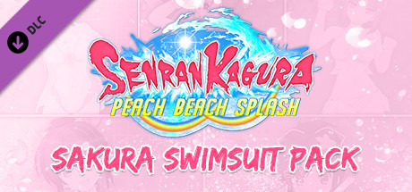 SENRAN KAGURA Peach Beach Splash - Sakura Swimsuit Pack header