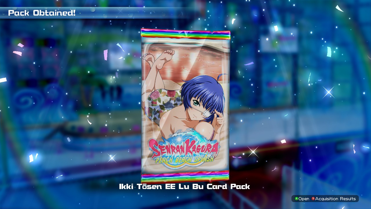 SENRAN KAGURA Peach Beach Splash - Ikki Tōsen EE Card Pack on Steam