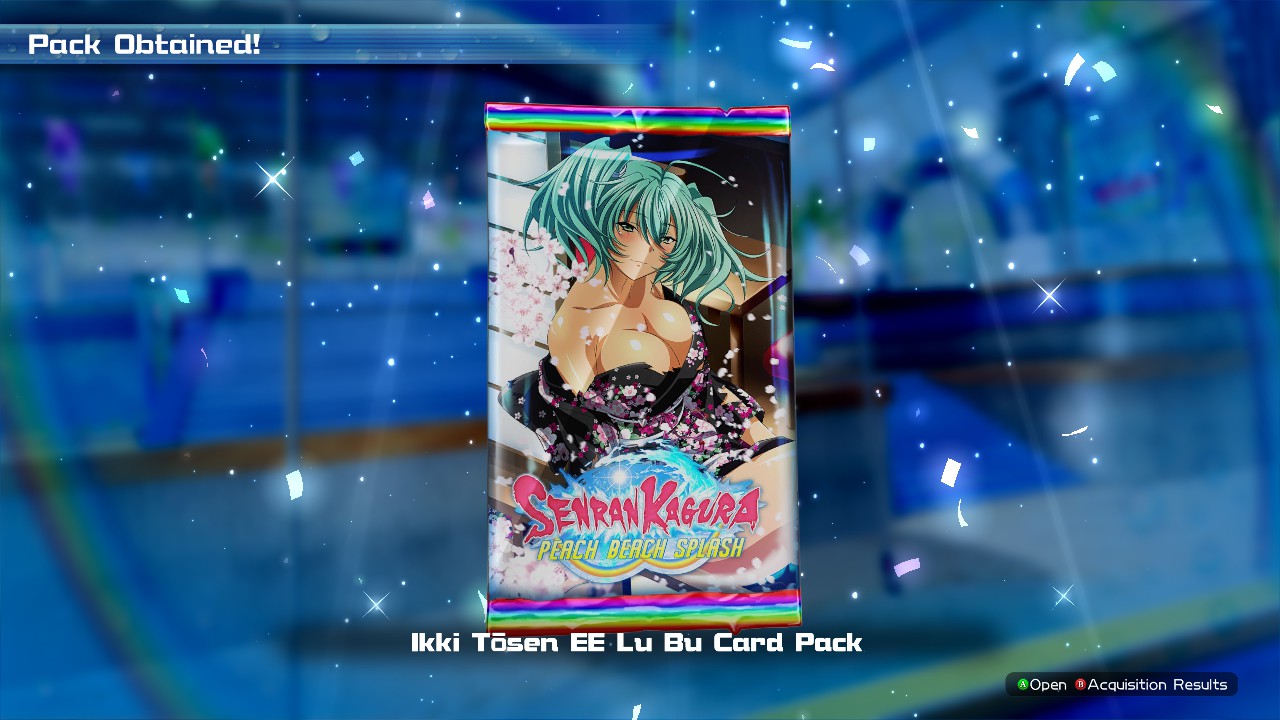 SENRAN KAGURA Peach Beach Splash - Ikki Tōsen EE Card Pack on Steam
