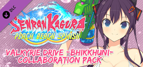 SENRAN KAGURA Peach Beach Splash - VALKYRIE DRIVE -BHIKKHUNI- Collaboration Pack header