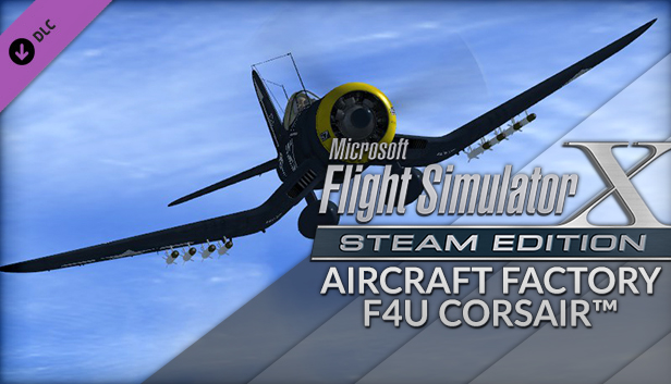 FSX Steam Edition: Aircraft Factory F4U Corsair™ Steam capsule image