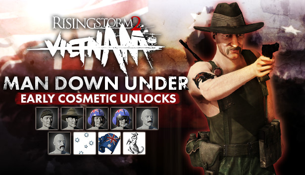 Rising Storm 2: Vietnam - Man Down Under Cosmetic DLC Steam capsule image