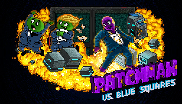 Patchman vs. Blue Squares Steam capsule image