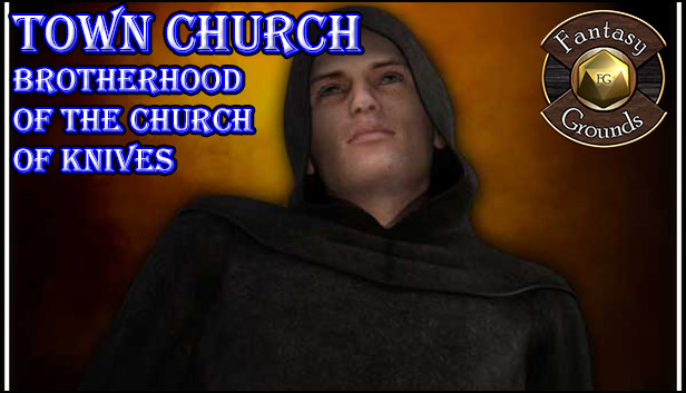 Fantasy Grounds - Compass Point #6: Town Church - Brotherhood of Knives (PFRPG) Steam capsule image