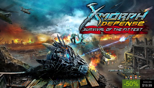 X-Morph: Defense - Survival Of The Fittest Steam capsule image