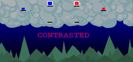 Contrasted header