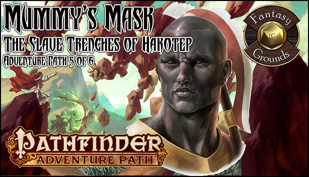 Fantasy Grounds - Pathfinder RPG - Mummy’s Mask AP 5: The Slave Trenches of Hakotep (PFRPG) Steam capsule image