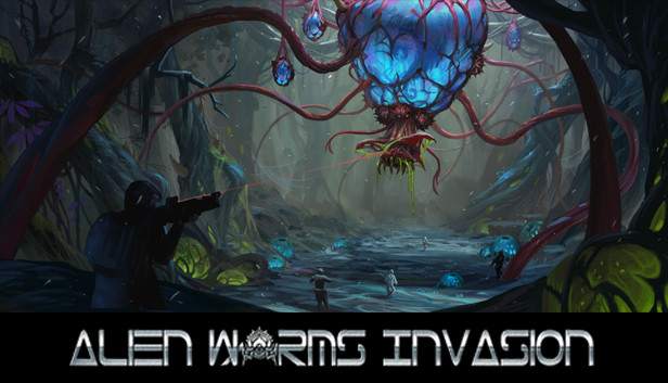 Alien Worms Invasion Steam capsule image