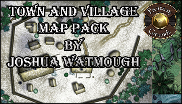 Fantasy Grounds - Town and Village Map Pack by Joshua Watmough (Map Pack) Steam capsule image
